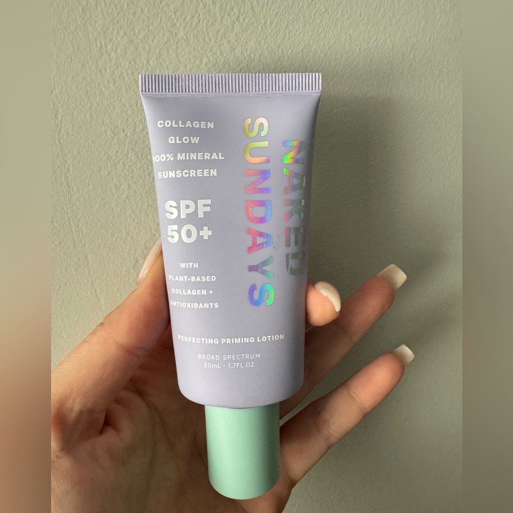 Naked sundays spf50 100% mineral primer sunscreen